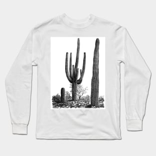 Giant cactus Long Sleeve T-Shirt